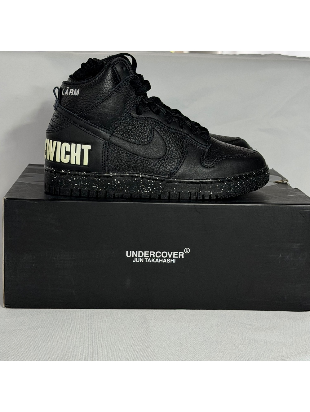 Nike x Undercover Dunk High 1985 Chaos Black Size 6